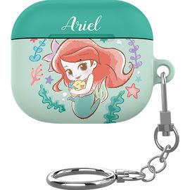 [S2B] Disney Princess Mini AirPods 3 Slim Case_Slim Case, Key Ring Case, Wireless Chargeable, Grip_Made in Korea